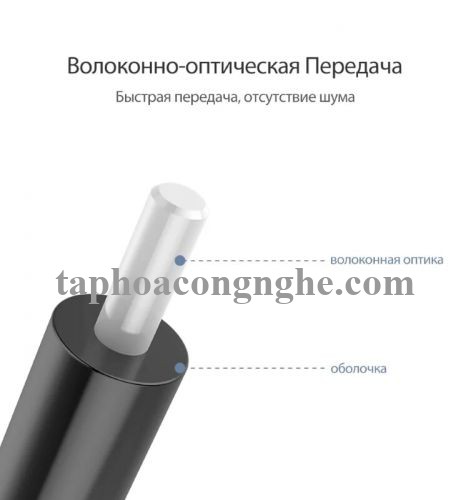 Ugreen 10771 3M màu Xám Dây cáp quang âm thanh 2 đầu dương AV122 30010771